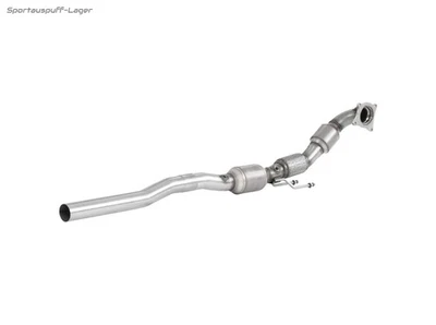 HJS Edelstahl Ø70mm Frontpipe inkl Katalysator VW Eos - Bild 1 von 4