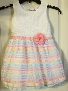 THE CHILDREN'S PLACE HERMOSO VESTIDO NIÑA TALLA 5 MULTICOLOR - Imagen 1 de 9