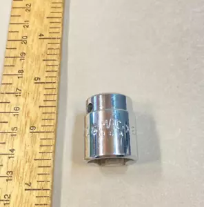 Mac Tools 11/16" Socket 3/8" Drive 6 Point X226 USA - Foto 1 di 6