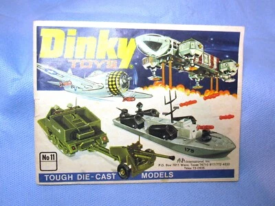 Dinky Toys оригинал 1976 выпуск No 11 Коллекционный каталог - напечатано 1975 - Изображение 1 из 4