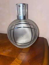 LAMPE BERGER PARIS FROSTED GLASS LARGE CATALYTIC OIL LAMP 6.5" BURNER WICK