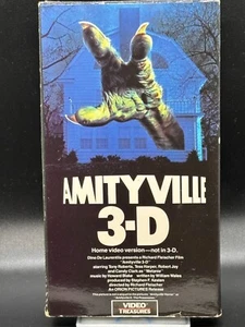Amityville 3-D VHS, Rare Horror, ORION OOP Home Version, Non 3-D, Very Good - Picture 1 of 2