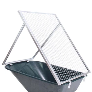 Durchwurfgitter Gartensieb Kompostgitter Erdsieb Durchwurfsieb 100x60 cm - Bild 1 von 3