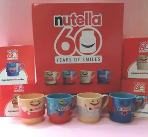 NUTELLA FERRERO 4 TAZZE YEARS OF SMILES 4 ANNI DI SORRISI MUG TAZZA COLLECT 2024 - Bild 1 von 11