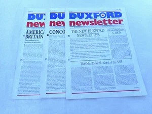 DUXFORD NEWS, ISSUES NOS. 1, 2 & 3 1999 - Picture 1 of 1