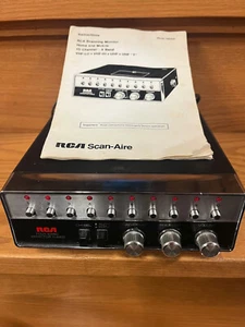 RCA 16S400 Scan-Aire 10 Channel 4 Band Scanning Receiver w/ Manual - Lights Up - Zdjęcie 1 z 5