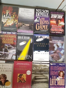 12 Audio Book Lot on Cassettes-Star Trek & More-Free Ship - Imagen 1 de 1