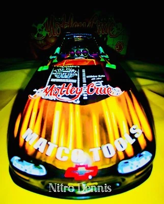 NHRA Jim Epler 1:24 Diecast NITRO Funny Car MOTLEY CRUE Drag Racing TOP FUEL - Image 1 of 4