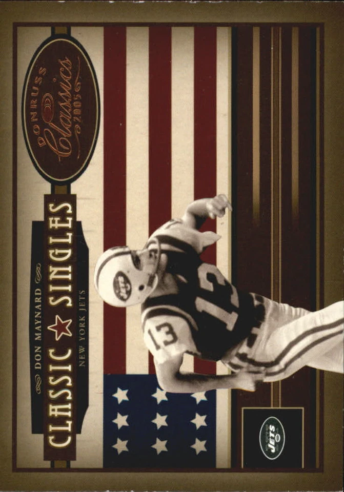 2005 Donruss Classics Football Insert/Parallel/Jersey Singles (Pick Your Cards) - Image 1 of 1