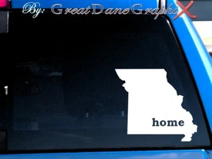 Pegatina de calcomanía de vinilo Missouri Home, Heart, Native, Roots, Proud, State - Imagen 1 de 9