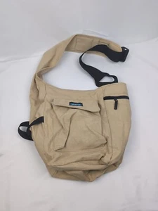 KAVU Tan Cliff Climber—Cross Body Bag Shoulder Adjustable Purse Canvas Sling Bag - Picture 1 of 8