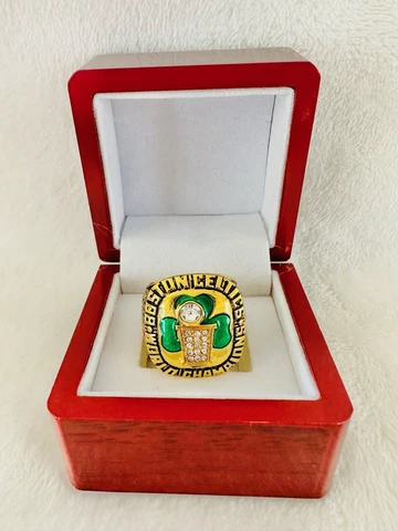1986 Boston Celtics NBA Championship  Ring W Box, 🇺🇸 SHIP Larry Bird Cover