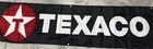 Beautiful TEXACO GAS OIL BANNER MURAL MANCAVE 2x8ft