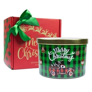 Christmas Candles - Christmas Gifts for Women Natural Soy Wax Christmas Tree ... - Picture 1 of 7