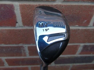 JAXX MV2 SOLUTION 19 DEG.(3) HYBRID LEFT HAND REG. GRAPHITE SHAFT GOLF CLUB - Picture 1 of 5