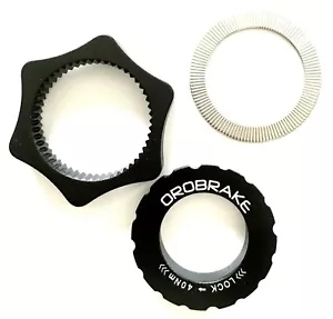 New ORO CenterLock to 6-Bolt Bike Hub Disc Brake Rotor Adaptor Fits Shimano - Picture 1 of 3