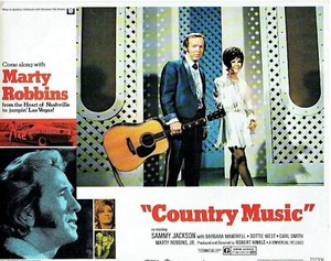 Marty Robbins, County Music (1972) Lobby Card #4 {b}