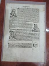 Page 268 of Incunable Nuremberg chronicles , done in 1493 (old German)