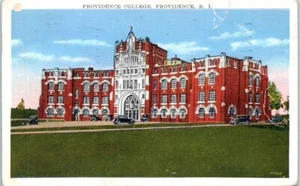 PROVIDENCE COLLEGE Rhode Island RI c1936 - Postal - Imagen 1 de 2