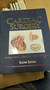 Manual of Cardiac Surgery by Albert Starr, Bradley J. Harlan and Fredric M.... - Picture 1 of 2