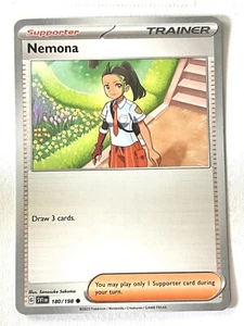 Nemona 180/198 Common Scarlet & Violet - Pokemon TCG - Pack Fresh Near Mint NM - Picture 1 of 4