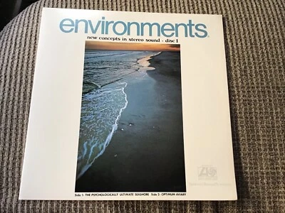 ENVIRONMENTS NEW CONCEPTS IN STEREO SOUND DISC 1 LP ATLANTIC PRINT SOUND EFFECTS Foto 1 de 4