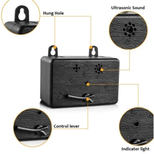 Outdoor Ultraschall Anti-Bellen Gerät Hund Bellen Kontrolle Schalldämpfer Werkzeuge - Bild 1 von 13