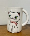 Holt Howard Vintage Cozy Kitten Siamese Cat Mug Cup 1960 MCM Kitschy Pink