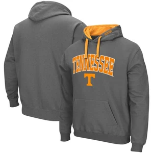 Men's Colosseum Charcoal Tennessee Volunteers Big & Tall Arch & Logo 2.0 - Picture 1 of 3