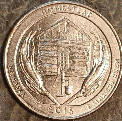2015 D Homestead Quarter Die Chip Error ( The Leaking Bucket) - Image 1 of 4