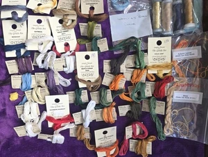 LOT 32 WEEKS DYE WORKS Hand Over Dyed Floss Threads 13 THE GENTLE ART SHOP - Picture 1 of 4