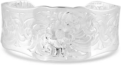 Montana Silversmiths Women's Cuff Bracelet (Resilient Montana Legacy) - Image 1 of 4