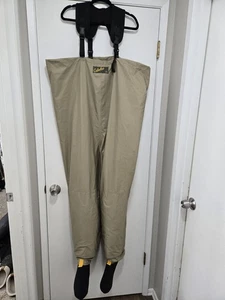 Cabela's NWOT Fishing Chest Waders Neoprene Booties Mens XL Brown Waterproof - Picture 1 of 4