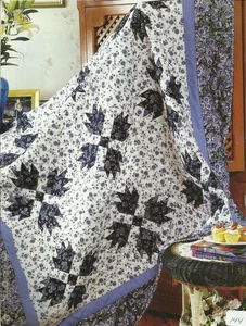 H0144 BÄRENTATZE STIEFMÜTTERCHEN STEPPMUSTER/ANLEITUNG - Bild 1 von 2