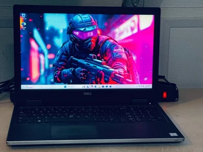 Dell Precision 6Core Gaming Laptop-Intel i7 9750H-16GB RAM-512GB SSD-4GB NVIDIA - Image 1 of 4