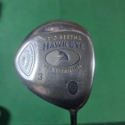 Callaway Big Bertha Hawkeye VFT 15° 3 madera/varilla de grafito Harrison/alto/derecho Foto 1 de 4
