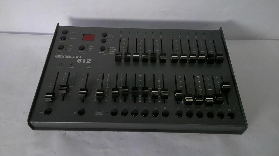 Leprecon LP-600 6 Channel DMX Lighting Console Controller Board 90-21-0022 - Image 1 of 4