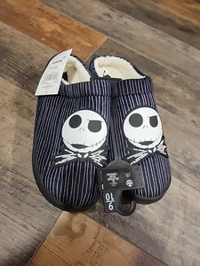 Disney Nightmare Before Christmas Men's Slippers 9/10 Jack Skellington Read - Picture 1 of 7
