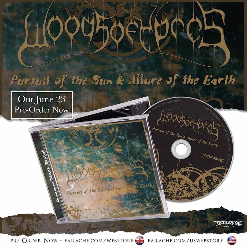 Woods Of Ypres "Pursuit Of The Sun & Allure Of The Earth" CD - NEW! - Image 1 of 1