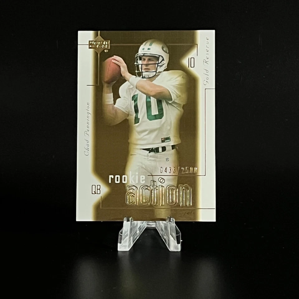 Chad Pennington 2000 Upper Deck Gold Reserve /2500 #180 Rookie RARE! LOOK!! - Image 1 of 2