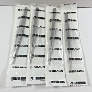 4 x Aesculap B.Braun Tissue Forceps 1x2 200mm BD671R - Picture 1 of 9
