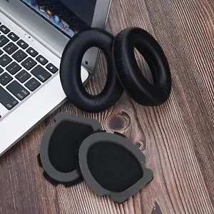 NEW Replacement Bose A20 A10 Aviation X A10 Ear Cushion Kit Black Pads USA - Picture 1 of 11