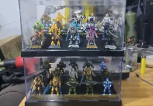 Halo Mega Construx Lot Of 30 Iconic Characteristics + Exhibitor - Picture 1 of 7
