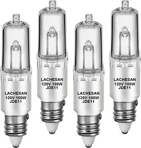 JDE11 120V 100W, E11 Halogen Bulb(Replacement E11 Led Bulb) T4 Mini Candelabra B - Picture 1 of 12