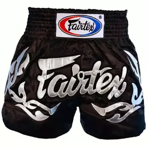 Fairtex "ETERNAL SILVER" Muay Thai Kickboxing Shorts - BS0647 - Picture 1 of 9