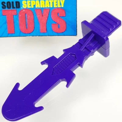 Vtg Transformers G1 Blitzwing SWORD original Triplechanger accessory weapon part - Image 1 of 4