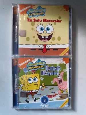 RARE Lot of 2 - SpongeBob SquarePants VCDs - Sea Stories & Tales From The Deep - Image 1 of 3