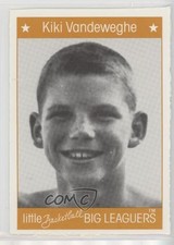 1991 Little Basketball Big Leaguers Book Cards Kiki Vandeweghe
