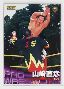 Tarjeta coleccionable NAOHIKO YAMAZAKI - 1999 BBM Pro-Wrestling - Imagen 1 de 3