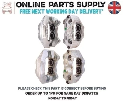 Nuevo par de pinzas de freno delanteras izquierda y derecha para camioneta Toyota Hilux 2.5 3.0 Foto 1 de 4